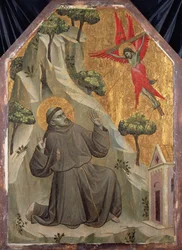 Stygmatyzacja św. Franciszka, ok. 1325-1330 (tempera na panelu)